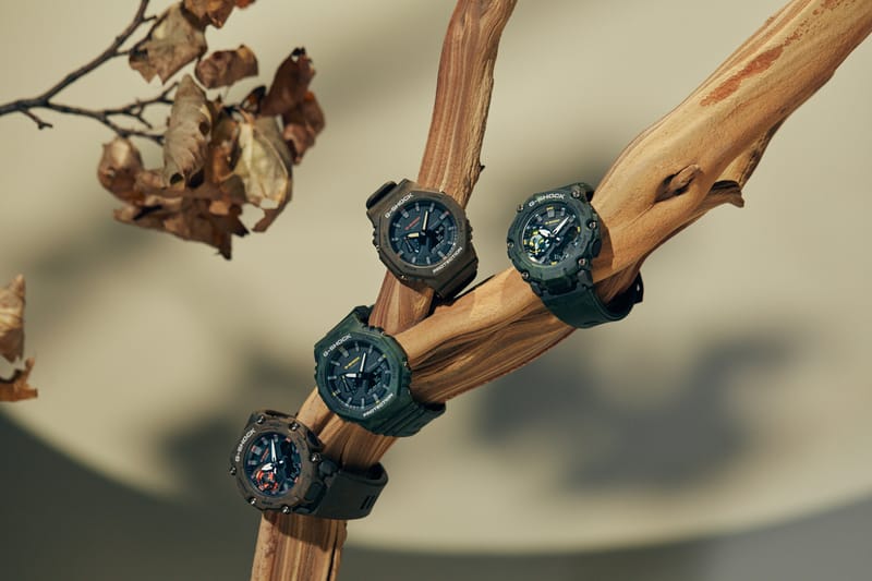 G-Shock Nature Mystic Forest New Series Lookbook | Hypebeast