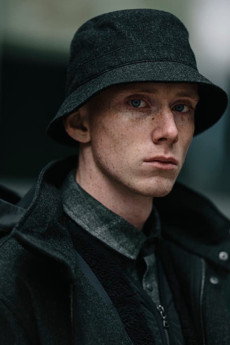 MACKINTOSH Loro Piana STORM SYSTEM ダヌーン Mackintosh Dunkeld Loro Piana Storm System Wool Coat Black