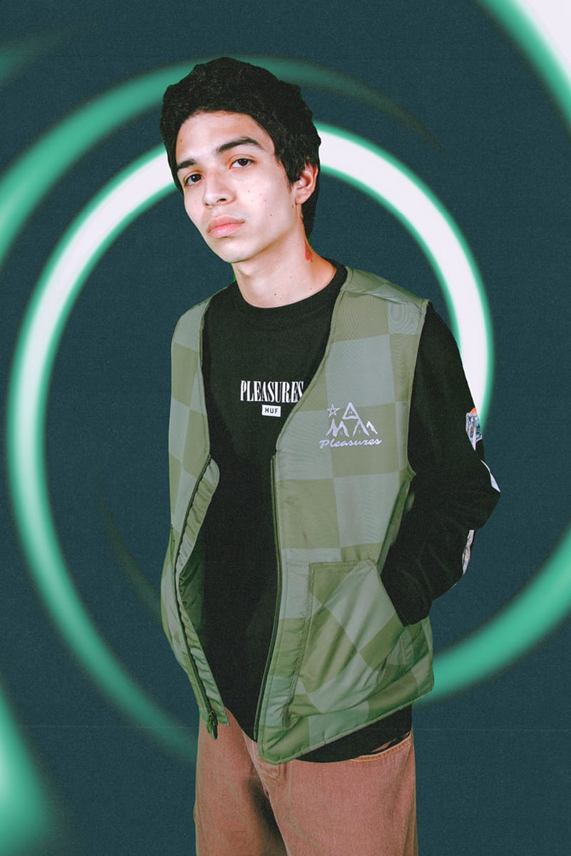 HUF X PLEASURES コラボレーション ケイン ウォッシュ Tシャツ HUF x Pleasures Latest Collaboration Release Info | Hypebeast