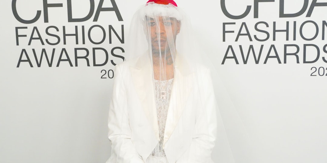 Кид Кади надела свадебное платье на церемонию вручения наград CFDA Awards