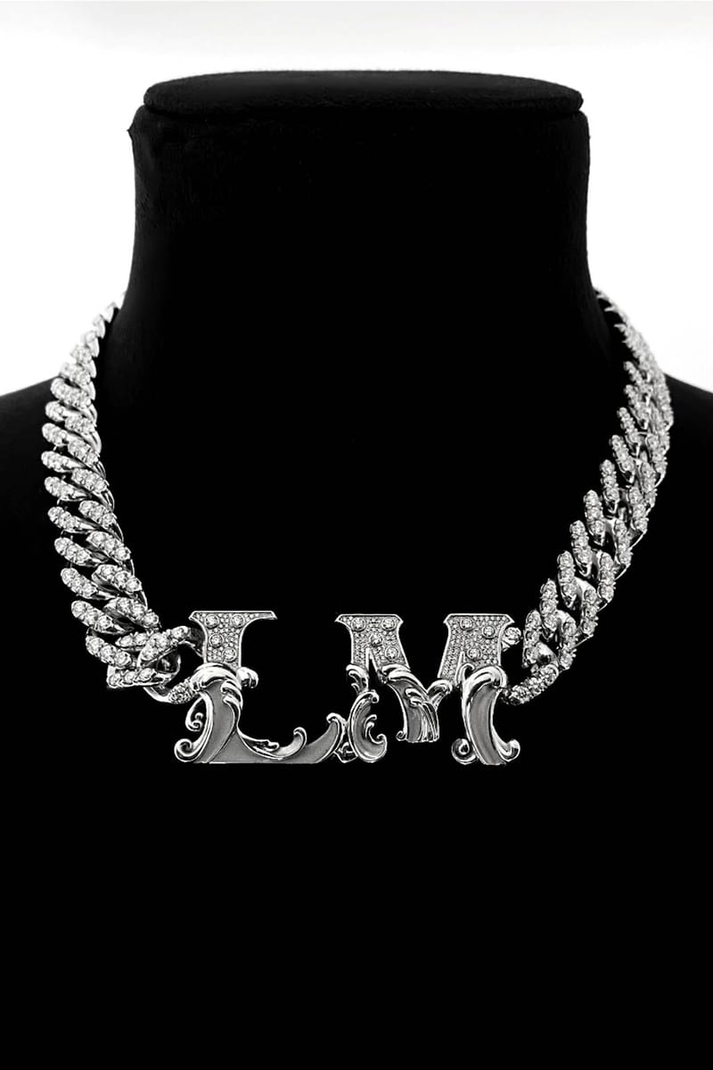 Lalisa Manobal blackpink DAVID AVALON custom diamond wave chain