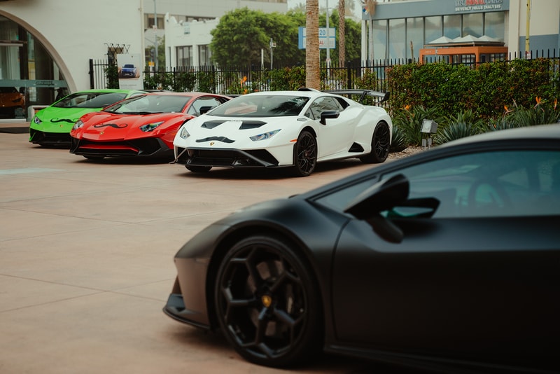 Lamborghini x Movember Men's Health Charity Event | Hypebeast