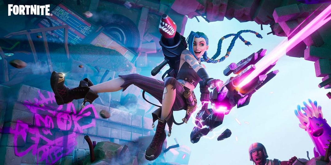 «League of Legends» отмечает премьеру «Arcane» скином Jinx «Fortnite»