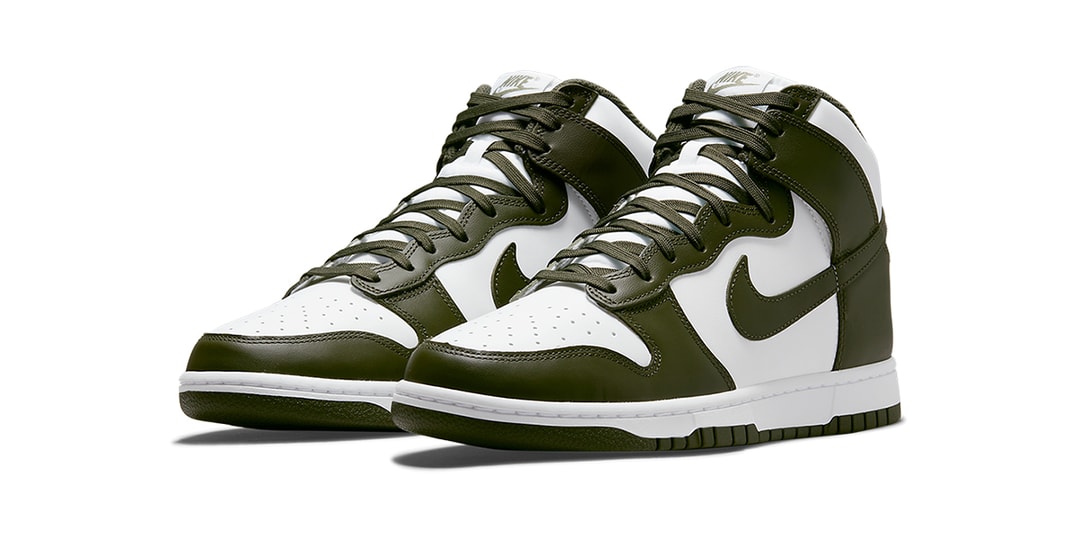 Официальные изображения Nike Dunk High «Cargo Khaki»