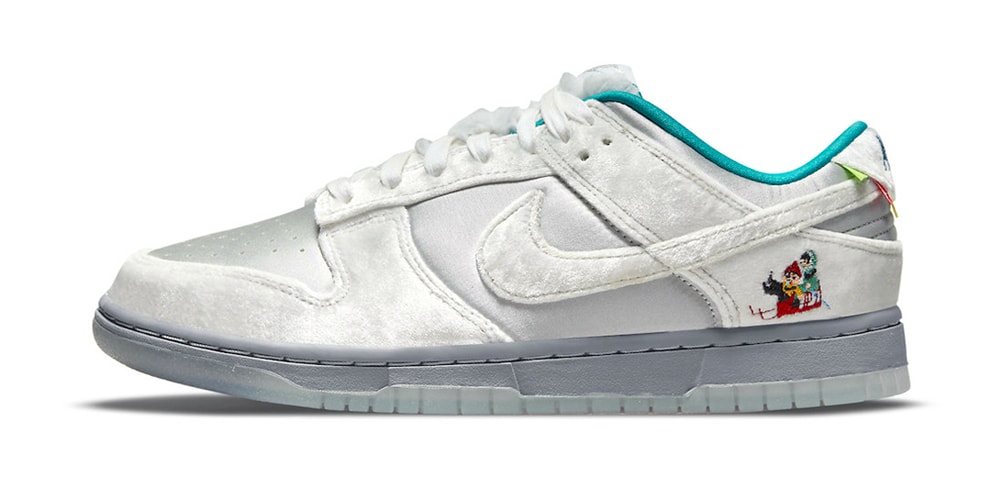 Nike представляет кроссовки Dunk Low «Ice» к праздничному сезону