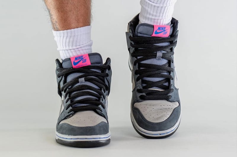 Nike SB Dunk High “Medium Gray” Official Look | Hypebeast