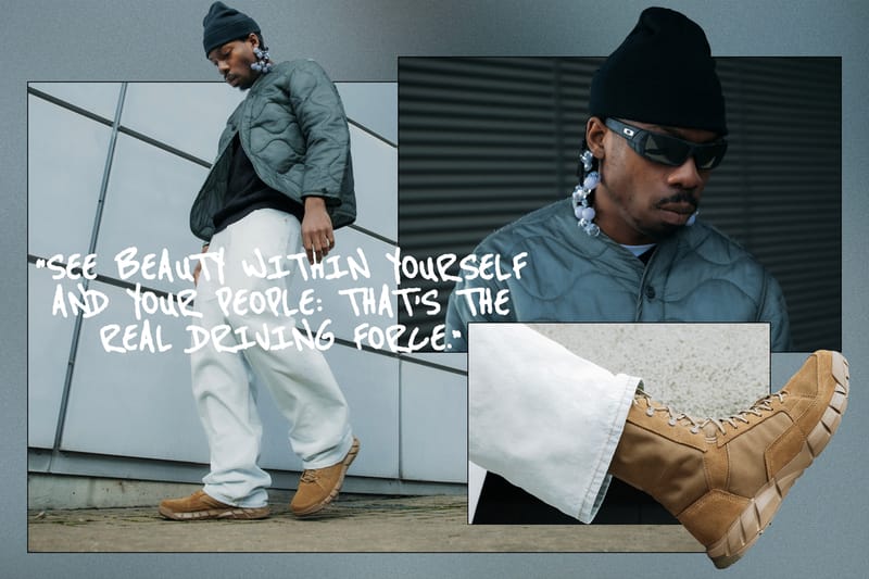 Gabriel Moses Styles Oakley's Coyote Boot | Hypebeast