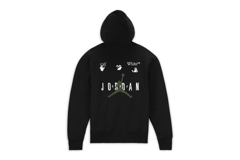 Jordan off white discount hoodie release date