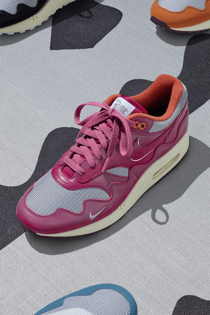 Nike air max deals 1 maroon