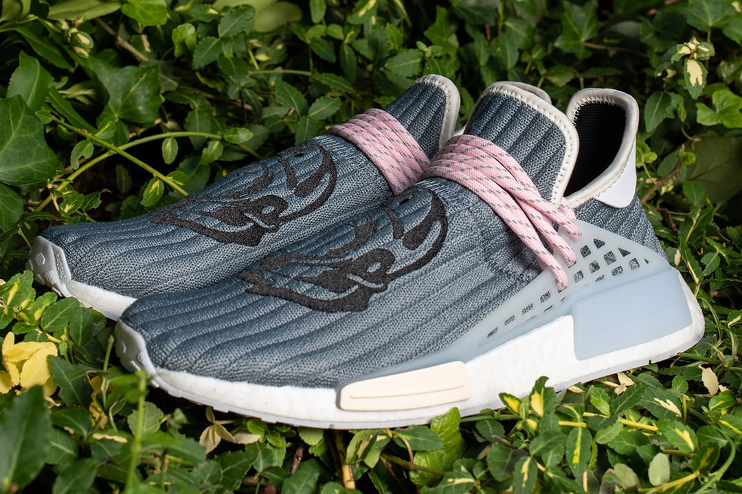 Фаррелл добавляет классическую графику Billionaire Boys Club в adidas Originals HU NMD