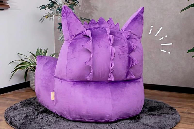 Purple best sale plush chair