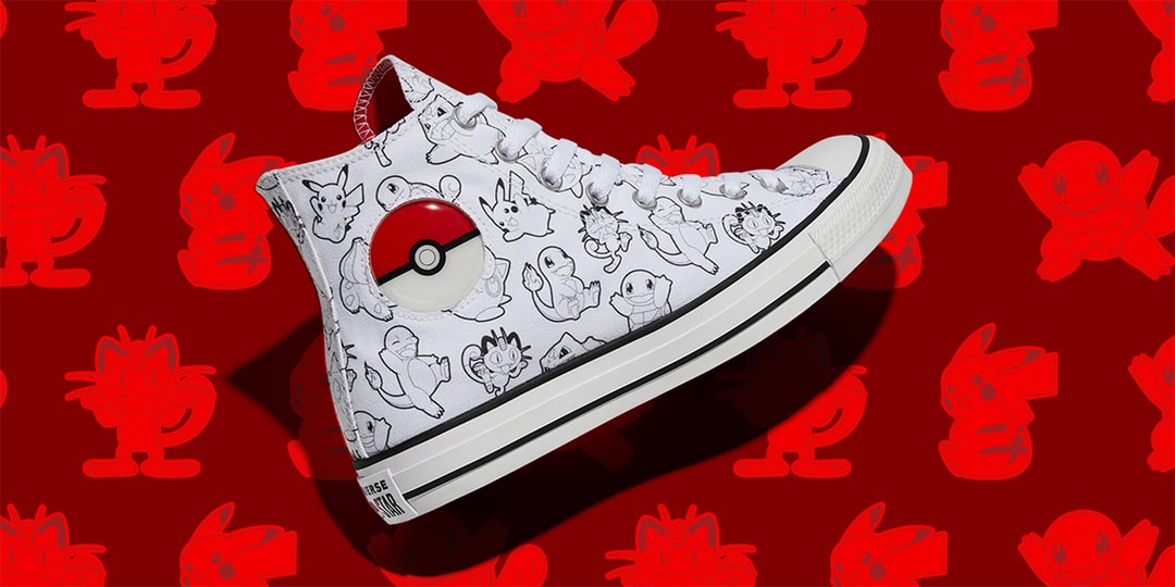 Pokémon объединился с Converse для создания коллекции обуви и одежды, посвященной 25-летнему юбилею