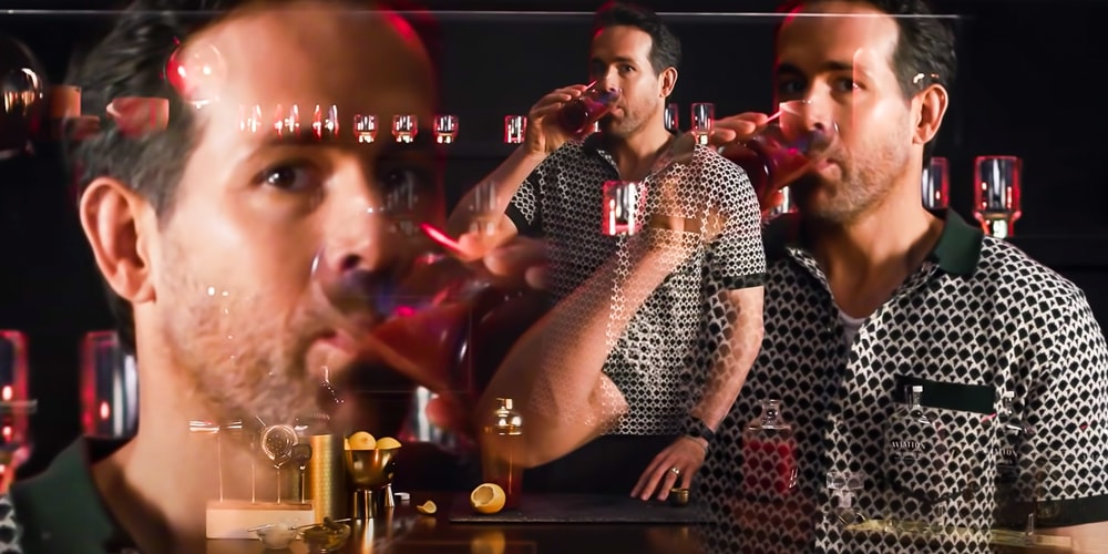 Ryan Reynolds McDonald's McRib Gin Riblet Cocktail | Hypebeast