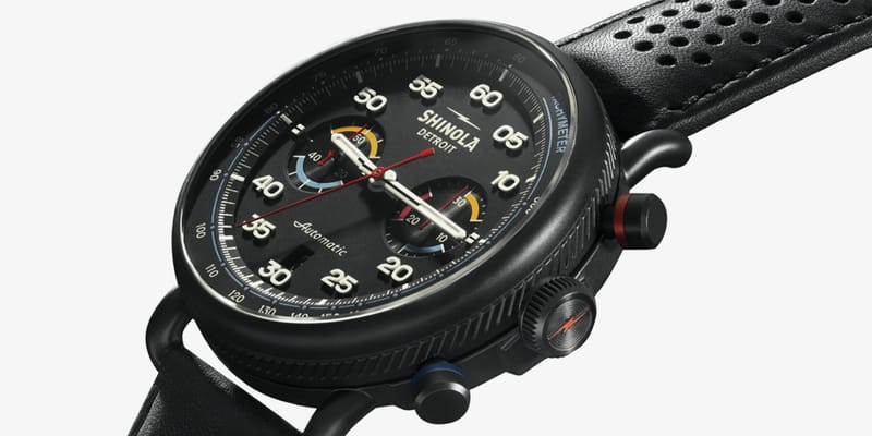 Shinola Canfield Speedway Lap 03 Automatic Chronograph | Hypebeast