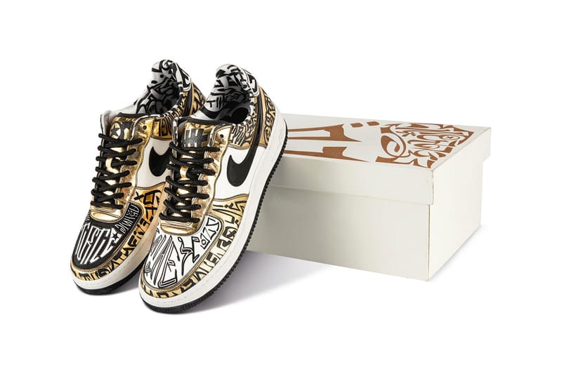 Nike AF1 Entourage “Fukijama Gold” Auction Info | Hypebeast