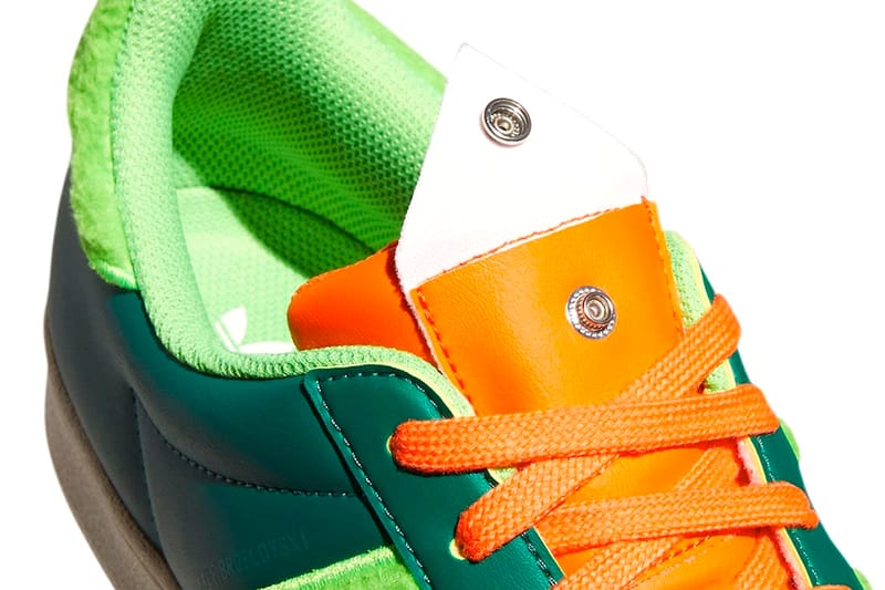 Adidas originals superstar green hotsell and orange