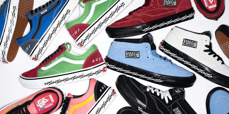 Supreme x Vans Fall 2021 Collaboration | Hypebeast