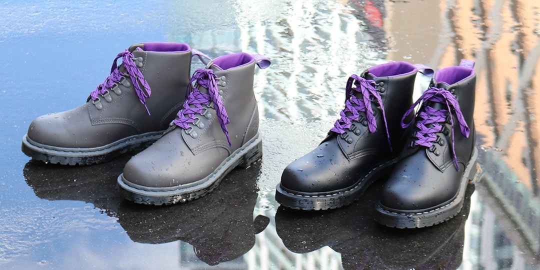 The North Face Purple Label и Dr. Martens выпускают совместные ботинки 101 с 6 завязками