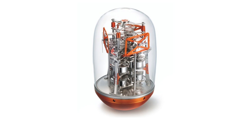 Настольные часы НЛО Ulysse Nardin for Only Watch — оранжевое электрическое произведение искусства