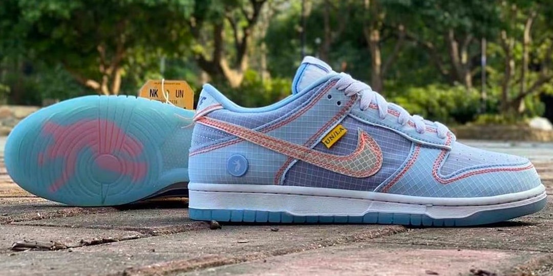 Взгляните на будущие кроссовки Union x Nike Dunk Low