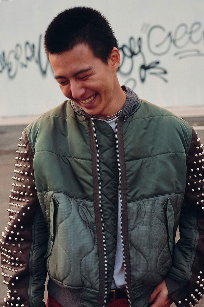 Ryuji Kamiyama x UNITED ARROWS MA-1 Jacket Look | Hypebeast