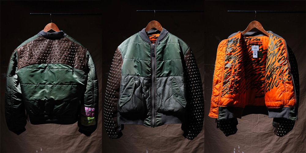 Художник Рюдзи Камияма и UNITED ARROWS & SONS выпускают специальную версию куртки MA-1