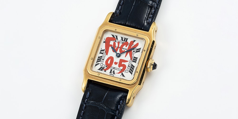 Часы Knightsbridge выставят на аукцион уникальные часы Cartier, изготовленные специально для панк-выставки в The Met