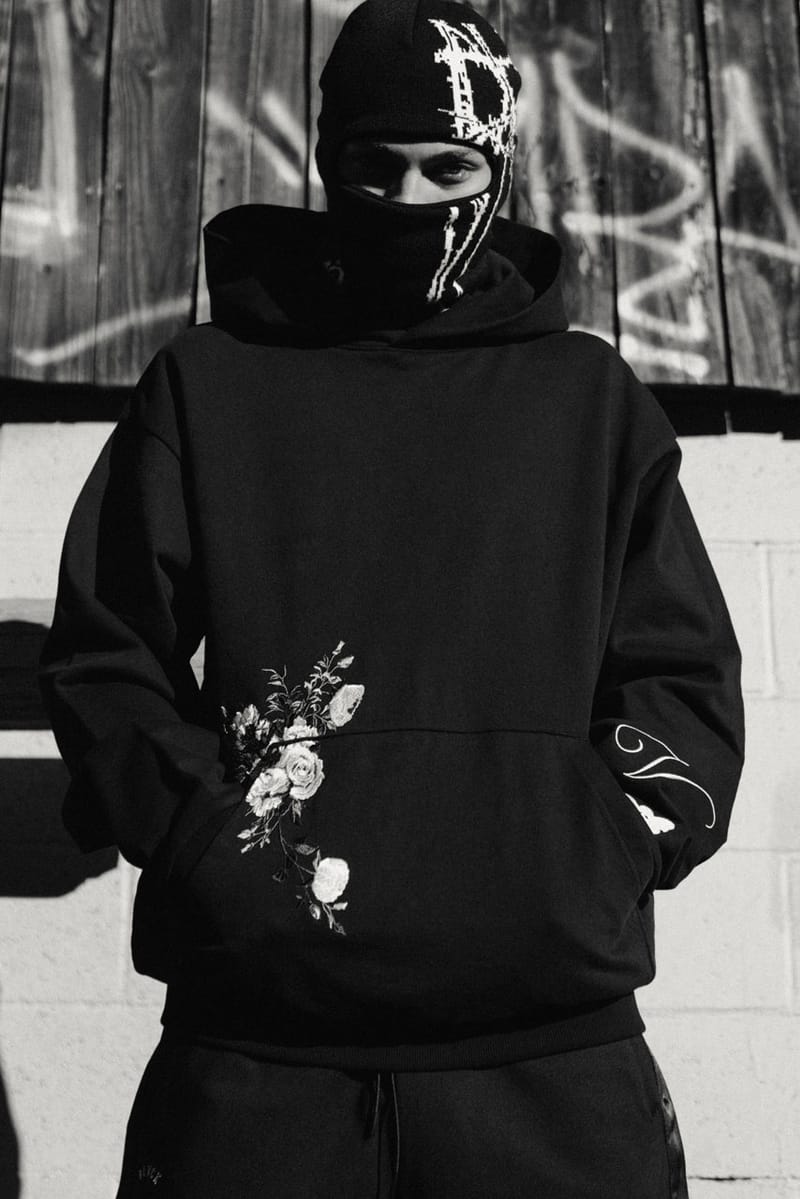 Black outlet hypebeast hoodie