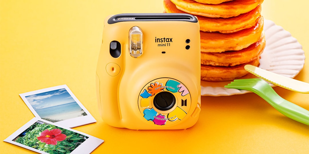 Fujifilm присоединяется к BTS для создания «масляной» камеры мгновенной печати INSTAX Mini 11