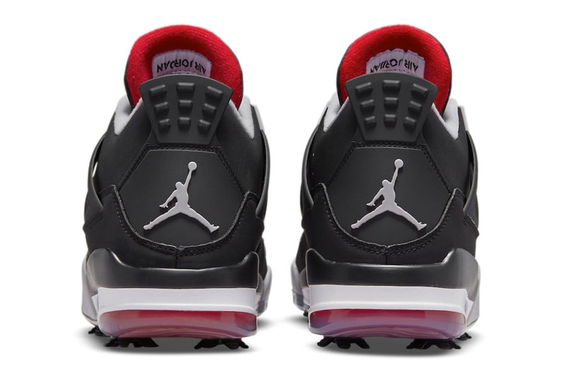 Air Jordan 4 Golf "Bred" Official Look Hypebeast