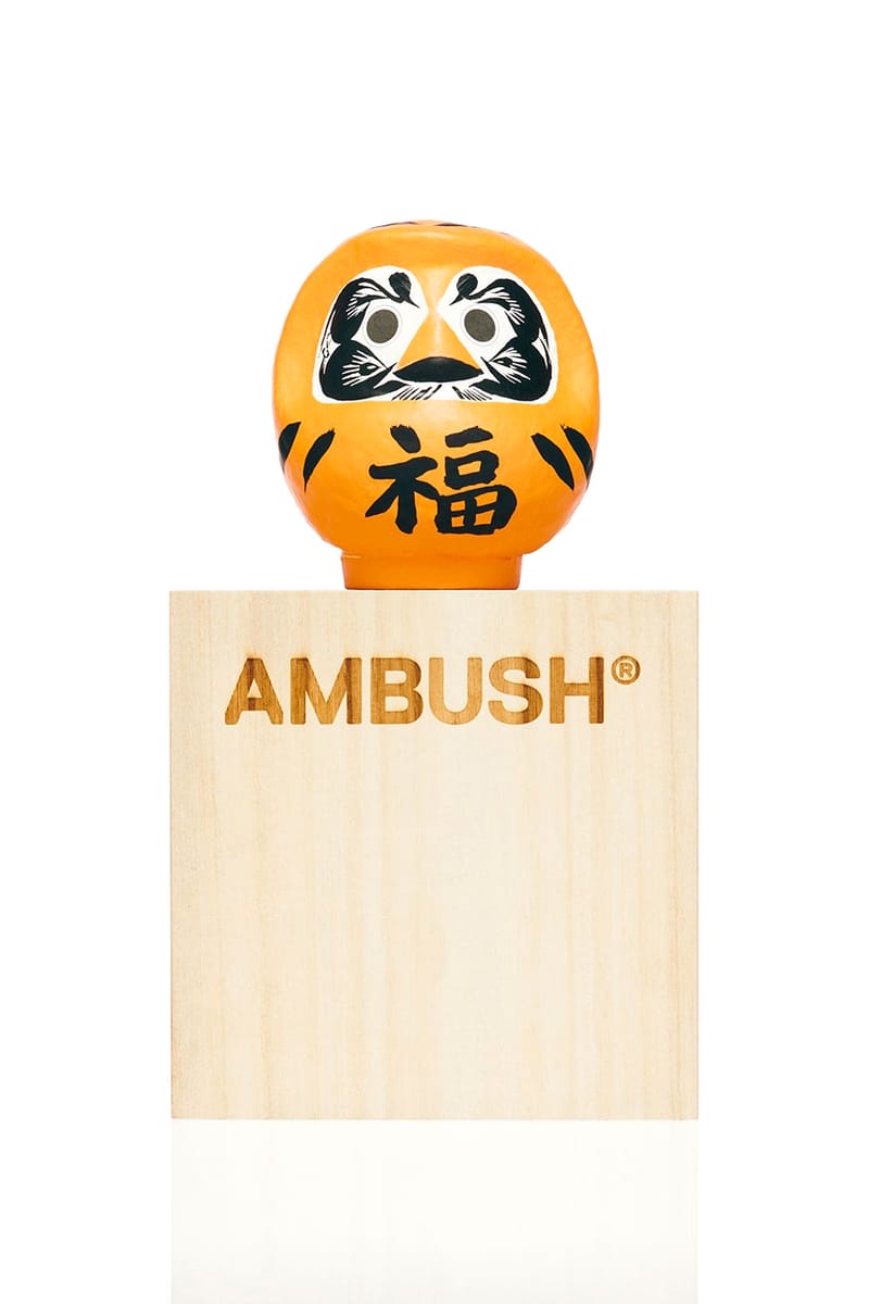 ambush ダルマ AMBUSH Daruma Doll Amulet Year of the Tiger Release Info