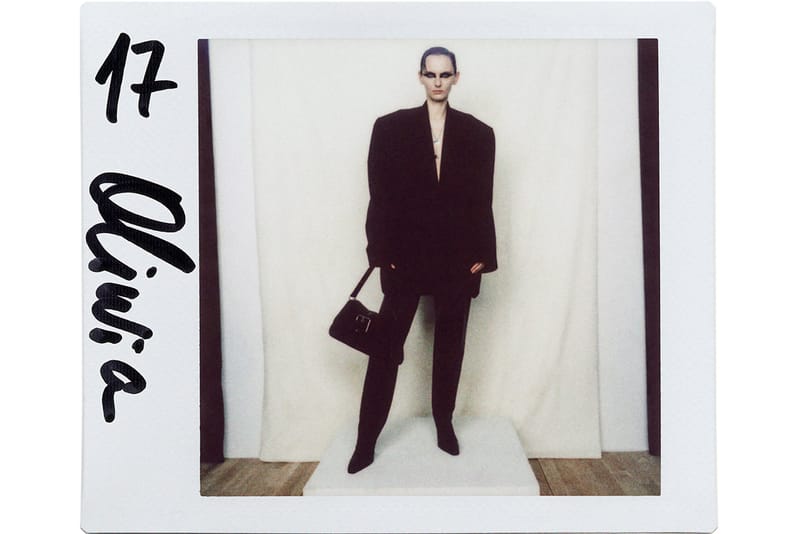 Balenciaga FALL22 runway lost tape flared black pants SZ:XXS