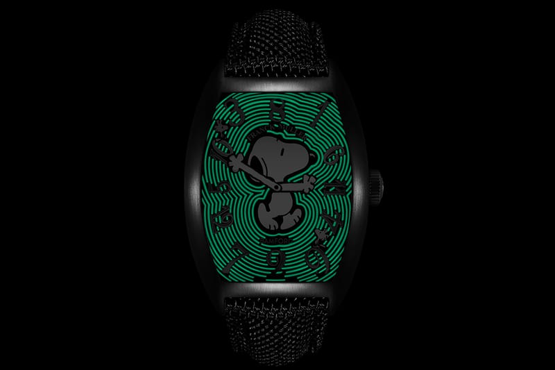 BWD x Franck Muller Crazy Hours Snoopy Hypebeast