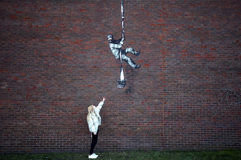 Banksy Pledges Art to Save Reading Gaol Oscar Wilde | Hypebeast