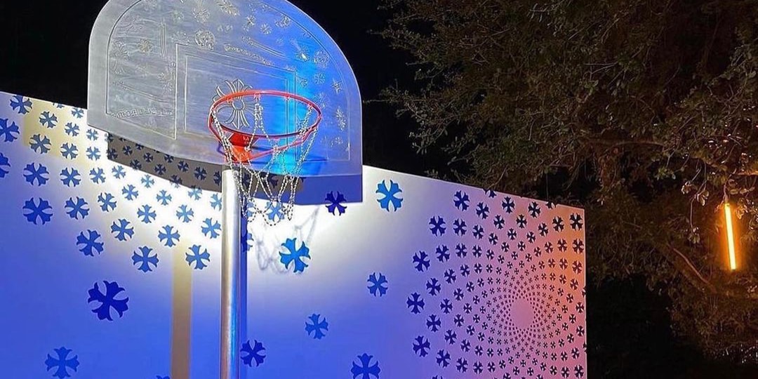 Chrome Hearts представляет баскетбольное кольцо ручной работы на выставке Art Basel