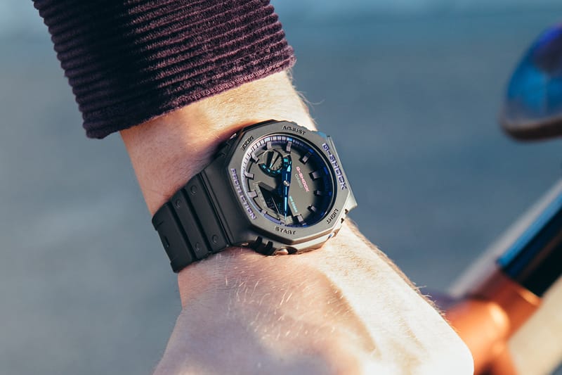 Casio G-SHOCK GA-2100VB Virtual Blue | Hypebeast