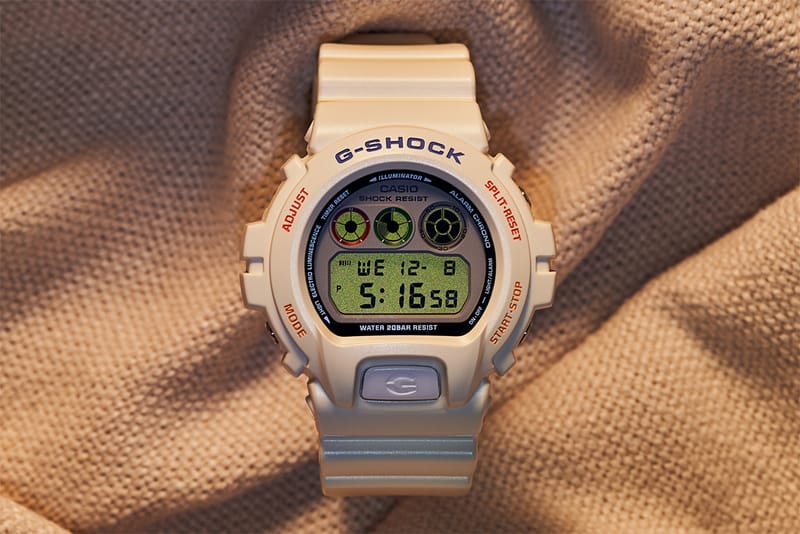 売り人気G-SHOCK/クロコ/ゴールド/DW-6900/ミラー/時計/三つ目/美品/黒 時計