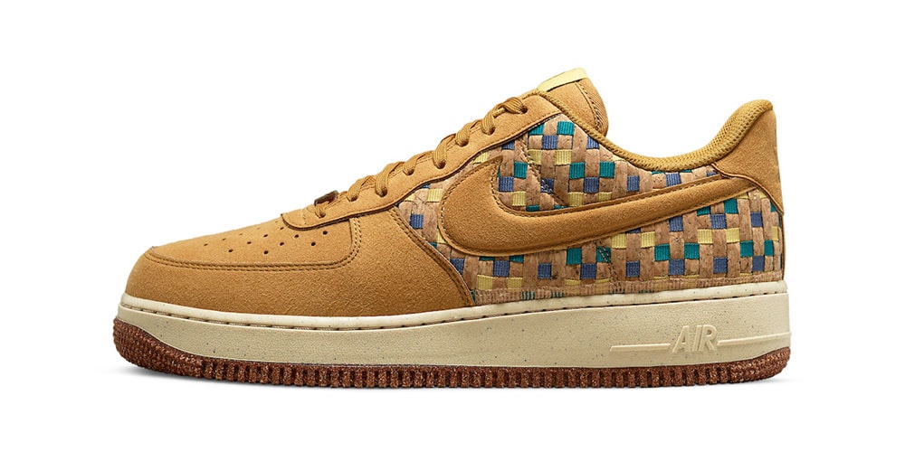 Вот официальные изображения Nike Air Force 1 N7 «Woven Cork»