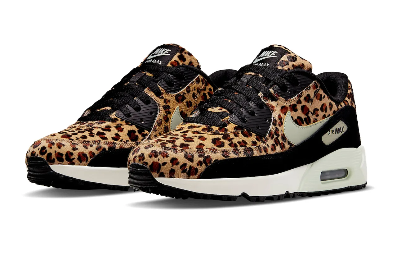 All black cheetah print nike air max thea best sale