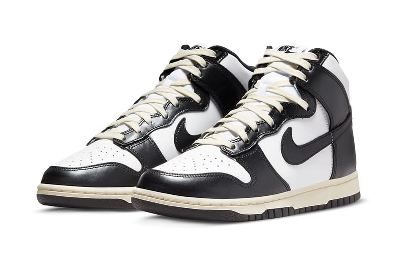 NIKE Dunk High Vintage Black ダンク ハイ ブラック-