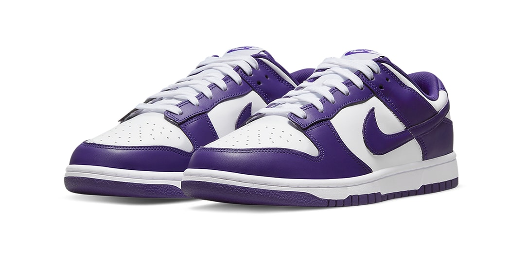 Nike Dunk Low «Court Purple» представлен официально