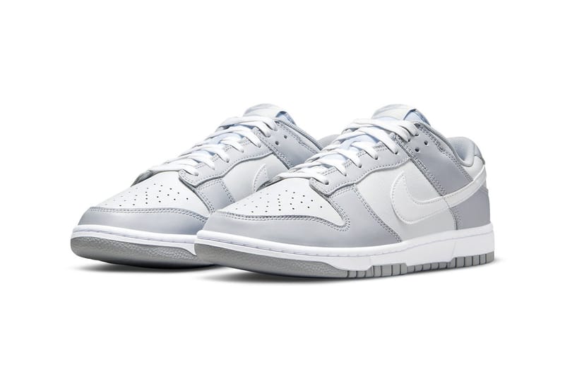 Nike Dunk Low Grey/White Release Info | Hypebeast