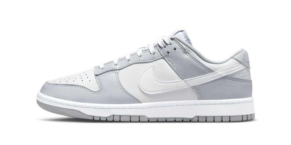 Nike подтверждает прогноз о выпуске новых Cloudy Grey и White Dunk Low Edition