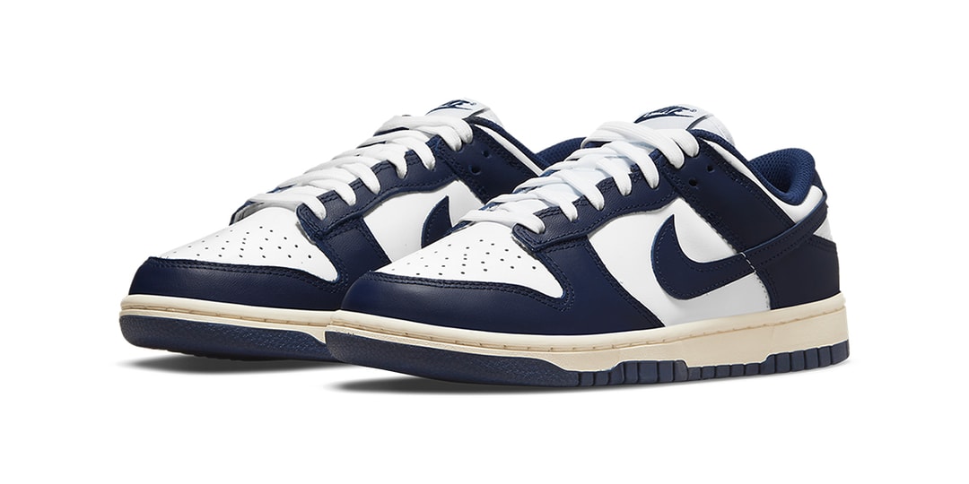 Представлен Nike Dunk Low «Vintage Navy»