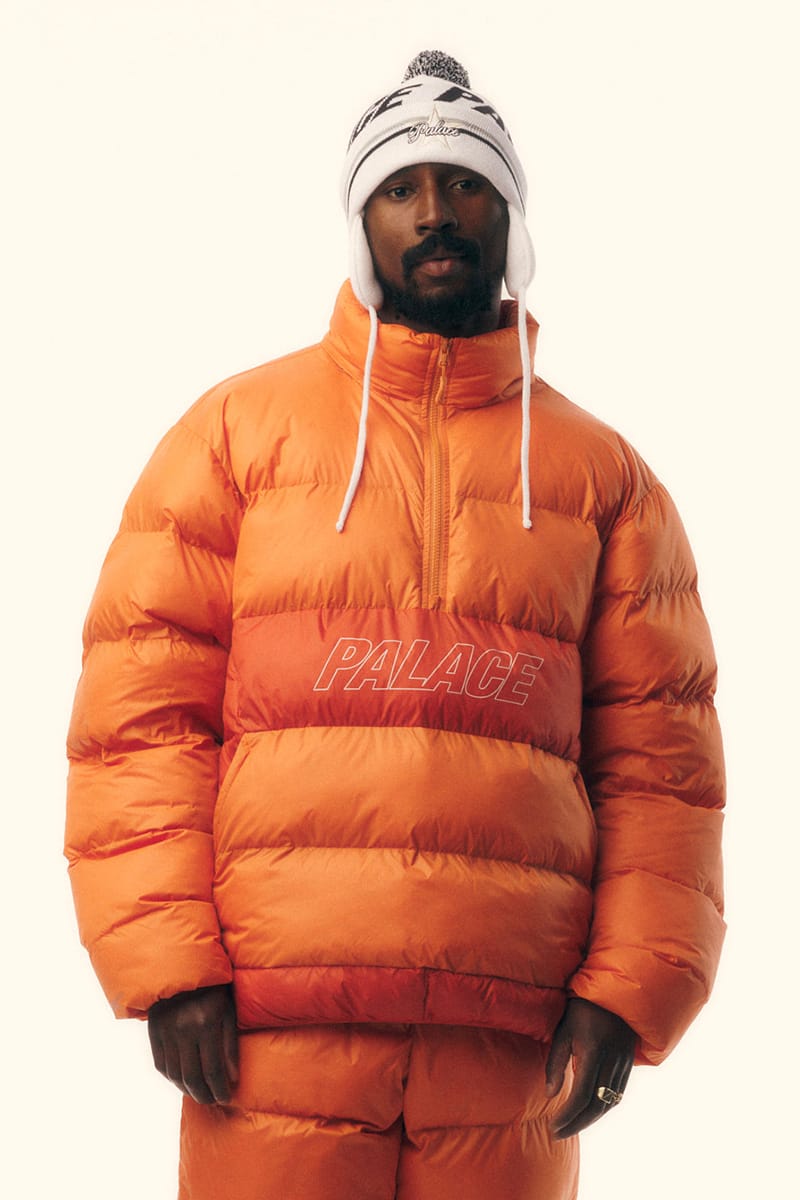 Palace hotsell orange puffer