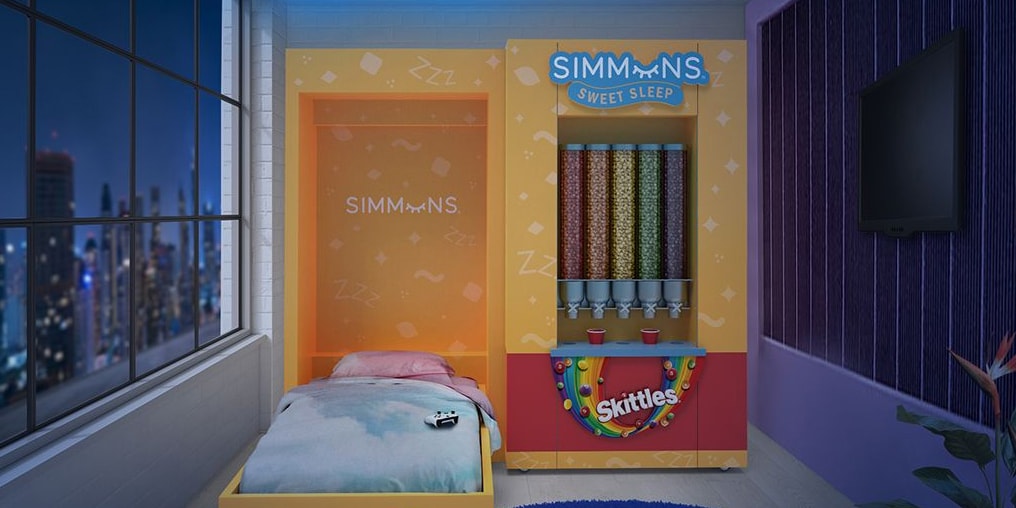 Skittles выпускает кровать для раздачи конфет за 1,50 доллара США