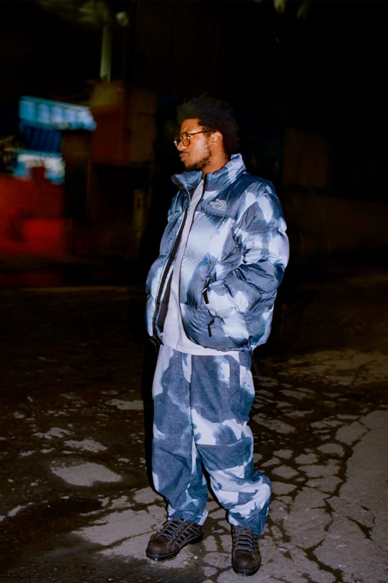 supreme the north face bleached nuptse S | angeloawards.com