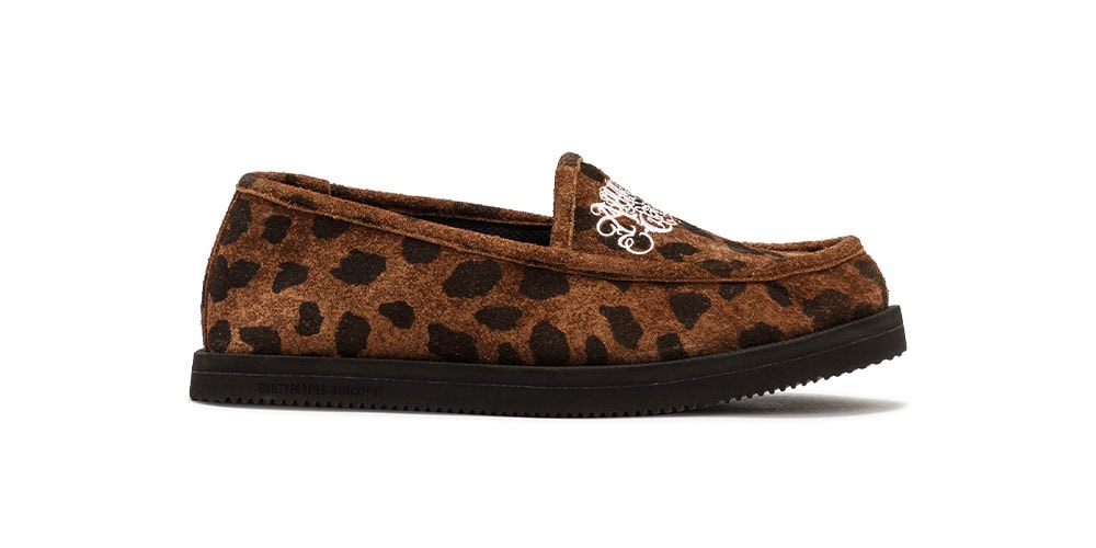 Вако Мария и Бадспул представили туфли Suicoke Deebo с леопардовым принтом