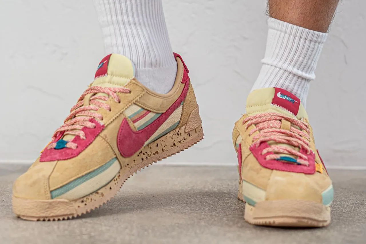 Union Nike Cortez Beige Pink DR1413-200 Release Info | Hypebeast