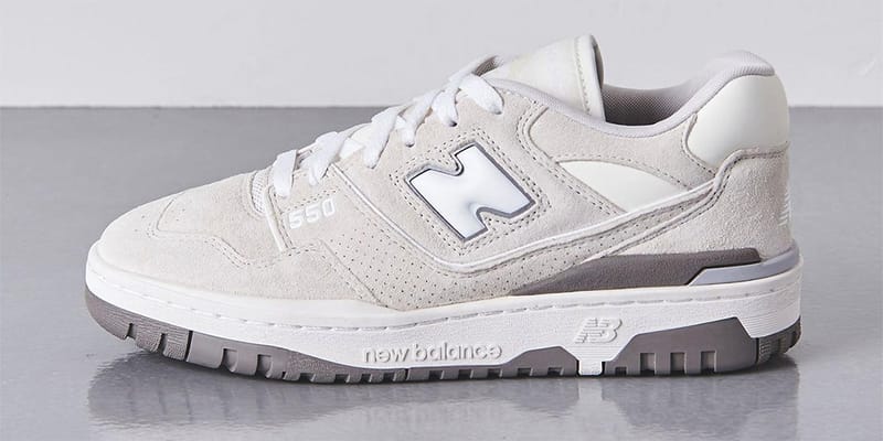 United Arrows Bespoke New Balance 550 Grey Ecru Release | Hypebeast